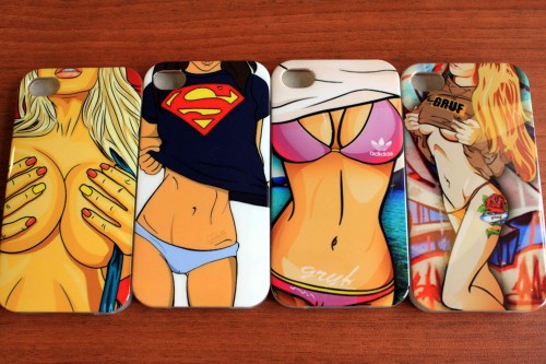 Силиконовые_чехлы_Swag_Gruf_для_iPhone_4__4s__3_