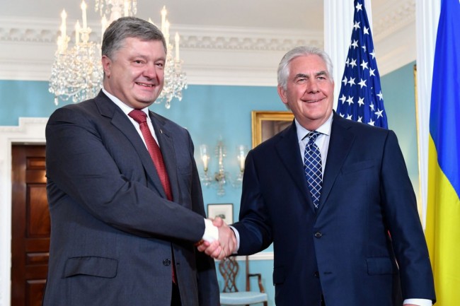 Poroshenko-Tillerson