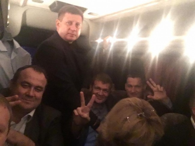 Депутаты фракции БПП по дороге в Залесье